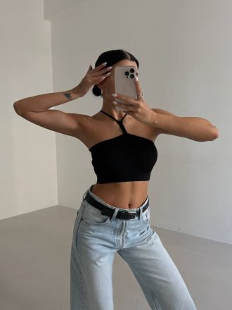 Кроп топ Lana Black