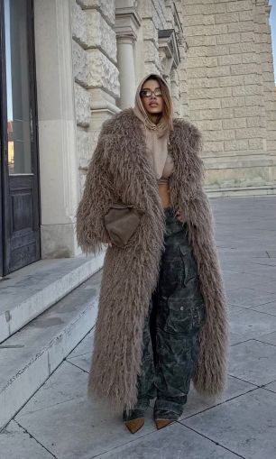 Палто Hilda long beige