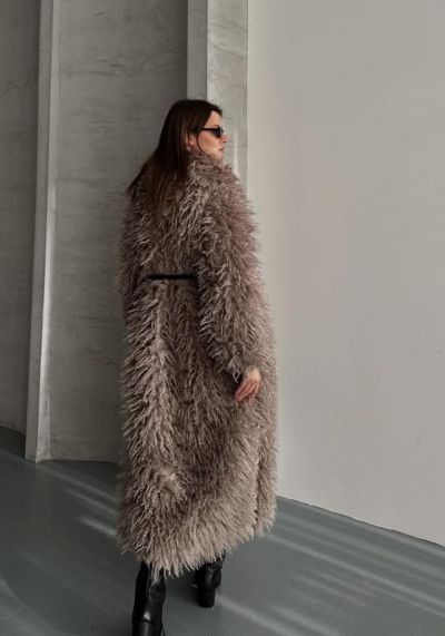Палто Hilda long beige