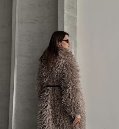 Палто Hilda short beige